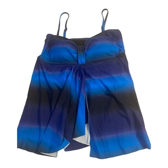 Hilor Flyaway Blue Tankini - Picture 1 of 10